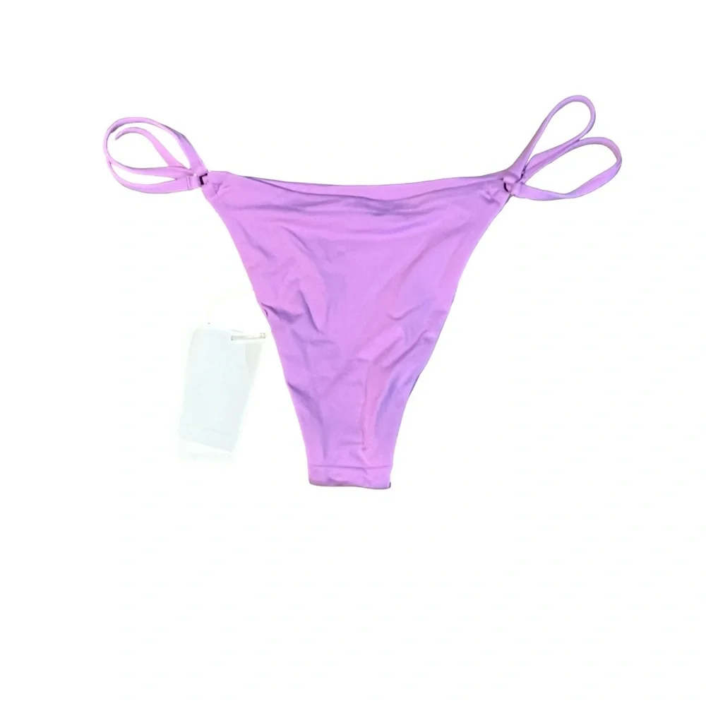 NWT lspace wilder bottom bitsy purple bikini swim bottoms size small - Picture 3 of 3